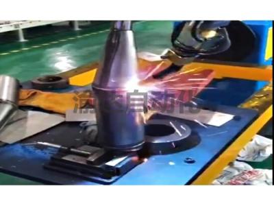 Gas shielded welding robot